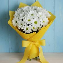 Букет цветов из:  Хризантемы в Калининской Краснодарского края
