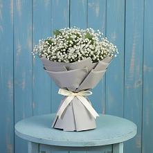 Букет цветов из:  Гипсофила в Калининской Краснодарского края