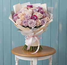 Букет цветов из:  Розы в Калининской Краснодарского края