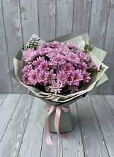 Букет цветов из:  Хризантемы в Калининской Краснодарского края