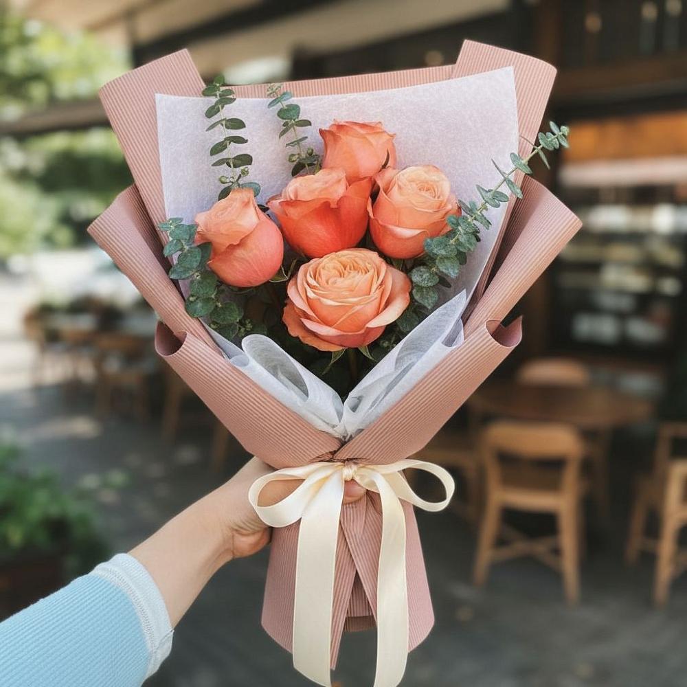 Букет цветов из: Розы в Калининской Краснодарского края