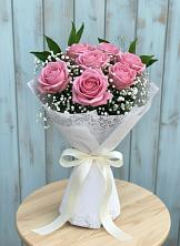 Букет цветов из:  Розы в Калининской Краснодарского края