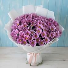 Букет цветов из:  Хризантемы в Калининской Краснодарского края