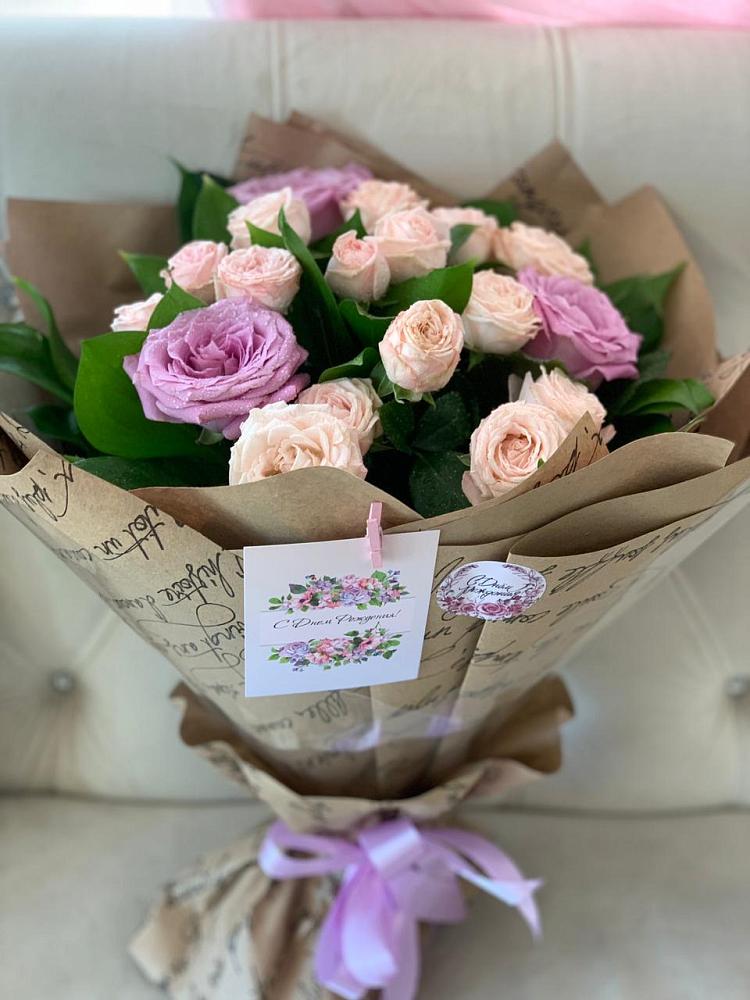 Букет цветов из: Розы в Калининской Краснодарского края