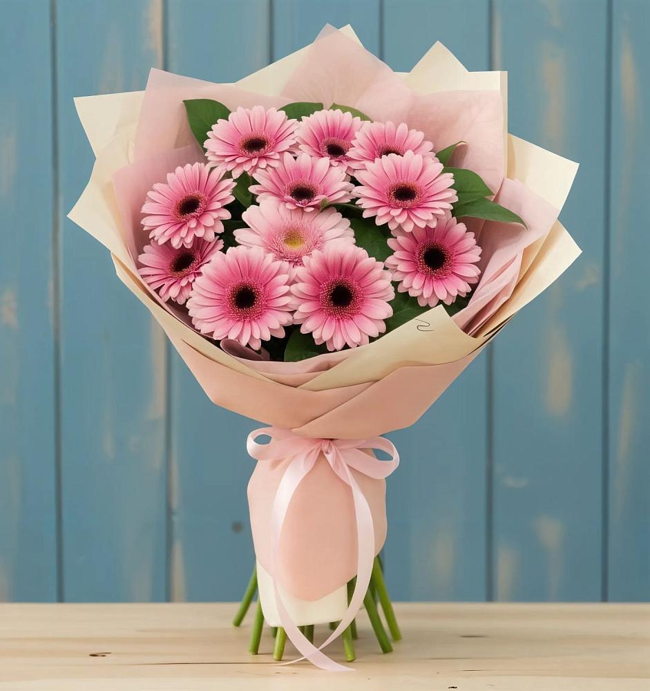 Букет цветов из: Герберы в Калининской Краснодарского края