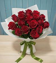 Букет Красные розы в Калининской Краснодарского края