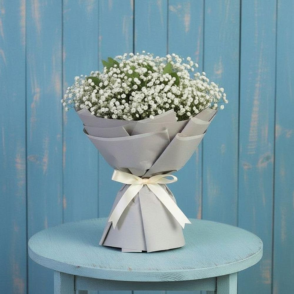 Букет цветов из: Гипсофила в Калининской Краснодарского края