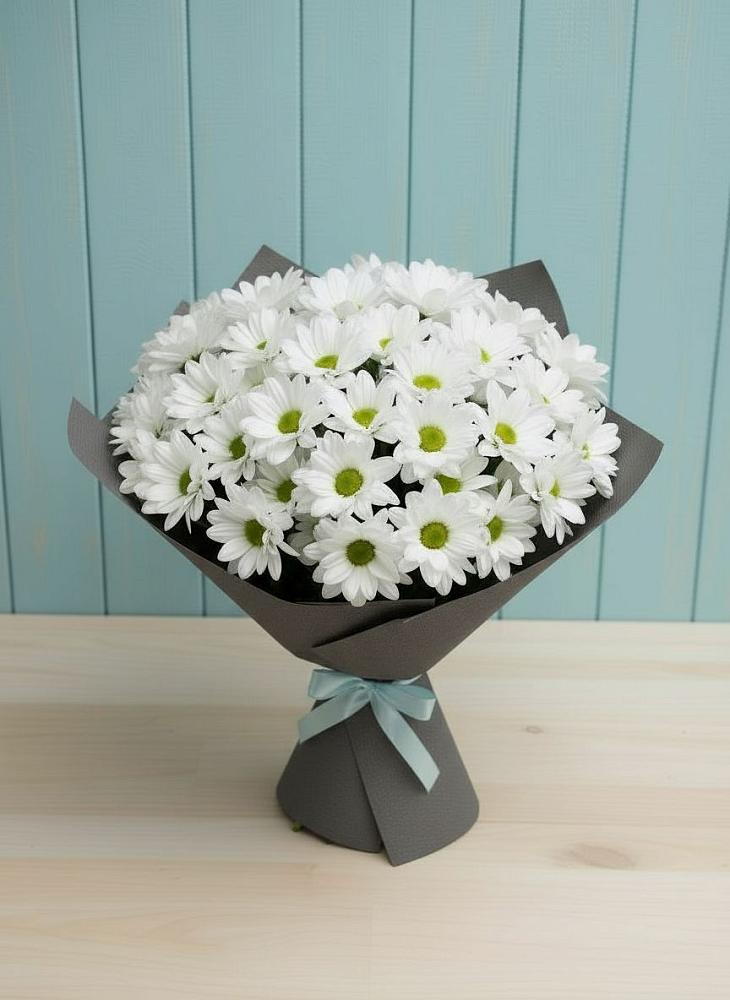 Букет цветов из: Хризантемы в Калининской Краснодарского края