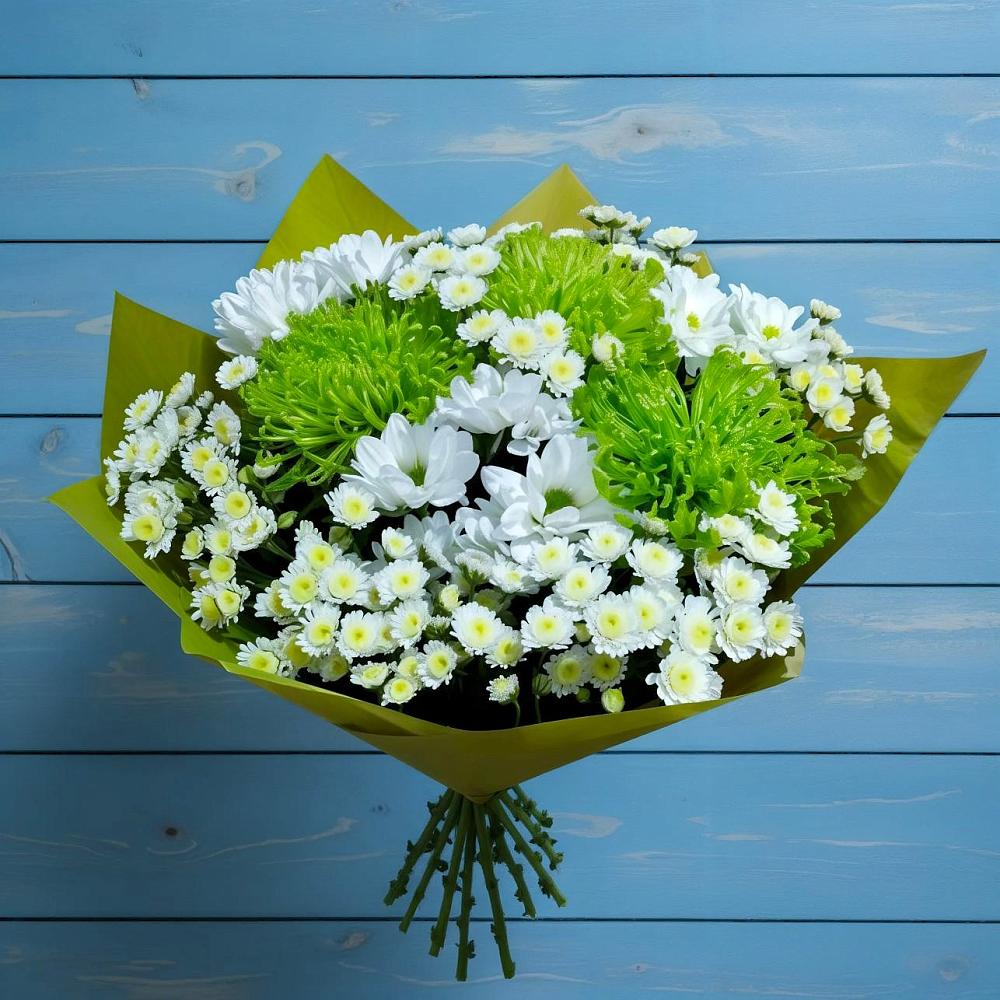 Букет цветов из: Хризантемы в Калининской Краснодарского края