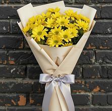 Букет цветов из:  Хризантемы в Калининской Краснодарского края