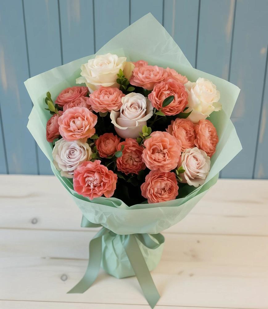 Букет цветов из: Розы в Калининской Краснодарского края