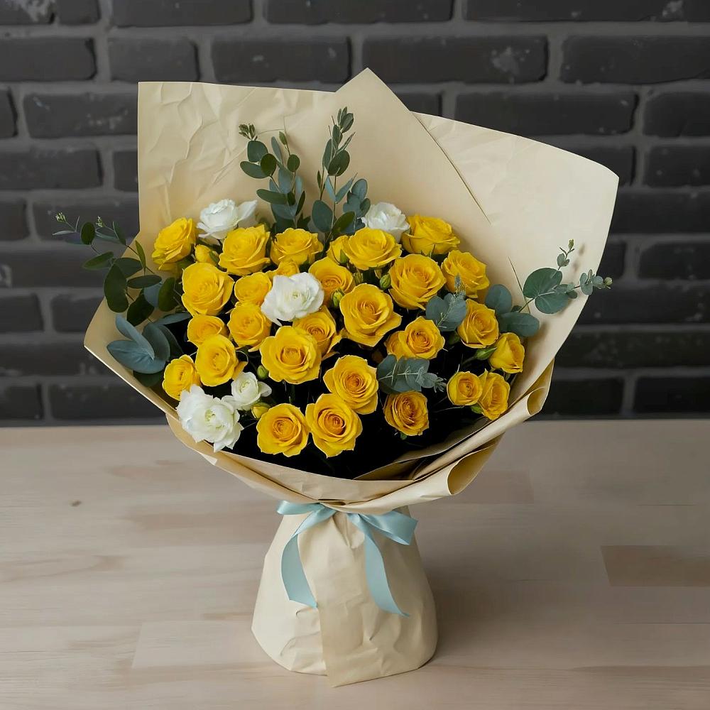 Букет цветов из: Розы в Калининской Краснодарского края