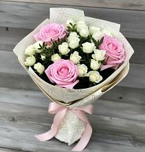 Букет цветов из:  Розы в Калининской Краснодарского края