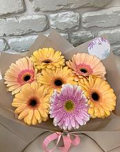 Букет цветов из:  Герберы #REPLACE_PRED# Калининской Краснодарского края