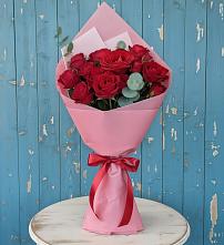 Букет цветов из:  Розы #REPLACE_PRED# Калининской Краснодарского края