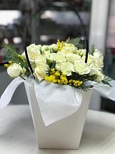 Цветочная композиция из Розы  в Калининской Краснодарского края