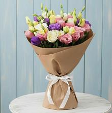 Букет цветов из:  Лизиантусы #REPLACE_PRED# Калининской Краснодарского края