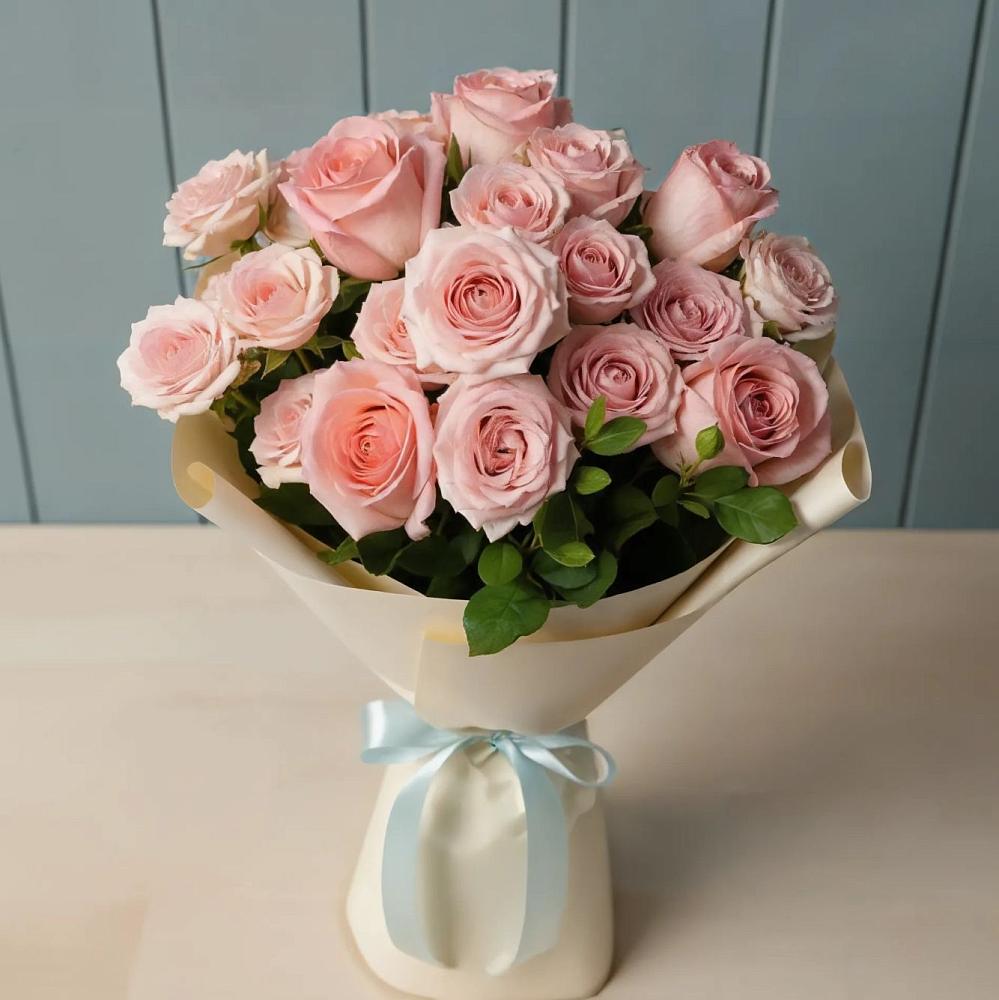 Букет Розовый шарм в Калининской Краснодарского края