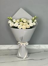 Букет цветов из:  Розы и Лизиантусы #REPLACE_PRED# Калининской Краснодарского края